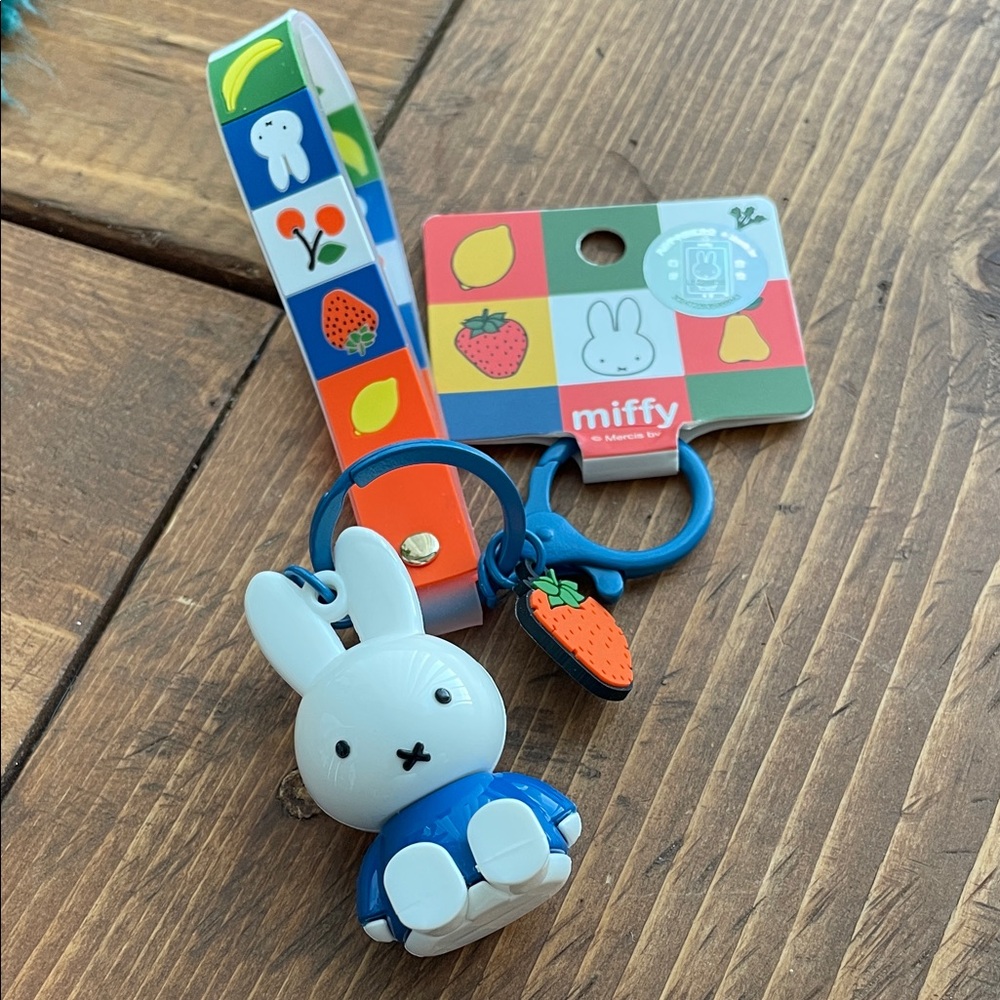 NEW Miffy Keychain